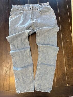 Roark HWY 133 Men’s 33x32 Jeans Standard Slim Fit Smoky Wash Hemp Denim RD208